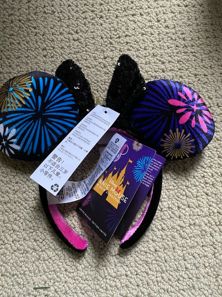 Disney Minnie Mouse Main Attraction Ear Headband December  display picture 3