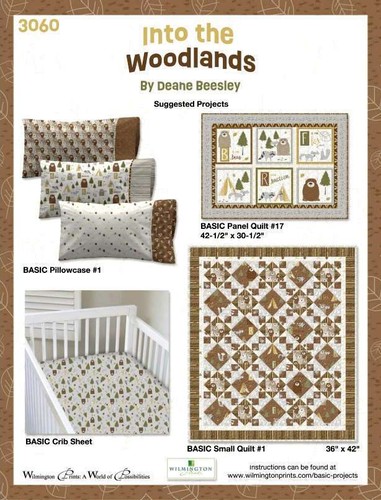 Wilmington Prints - Into The Woodlands - Raccoons & Foxes Toss - Gray - Picture 6 of 7