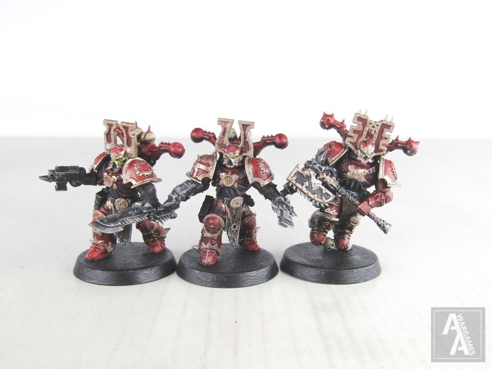 World Eaters Berzerkers Sngle Con Of Khorne Chaos Warhammer 40k | EBay - Foto 7