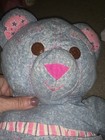 Vintage 90’s Doodle Bear Tyco Blue Pink Purple Star Plush 1994 16” — photo 2