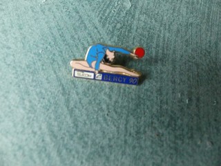pin's A.B. France Telecom gym BERCY 90
