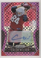 2019 Panini Prizm Rookies Purple Power 34/49 Caleb Wilson #367 Auto 1og