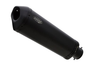 Endschalldämpfer Shark DSX-10 Edelstahl beschichtet schwarz-matt mit Zulassung
