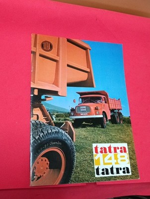 tatra 148 Prospekt Katalog LKW Lkw Werbung