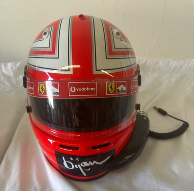Formula one F1 Nikolas Konstant Full Size BIJAN Racing HELMET Marlboro Ferrari
