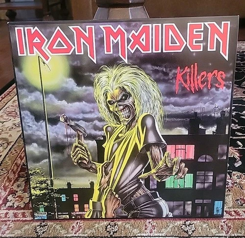 Iron Maiden Killers LP Vinyl Record Album 1981 Capitol Harvest