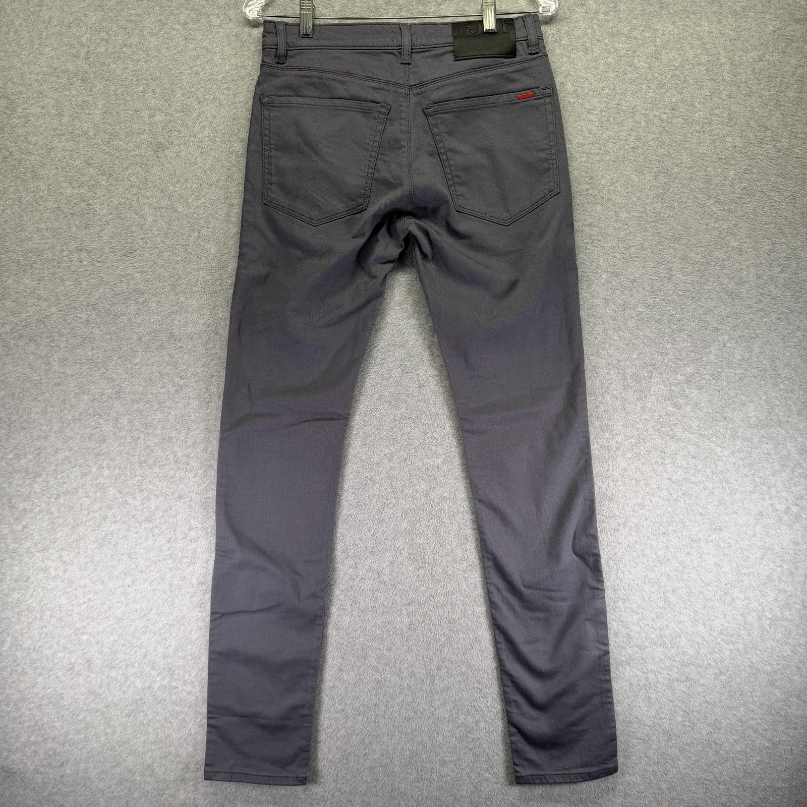 Hugo Boss Jeans Mens 28x34 Gray Slim Skinny Stretch Denim Casual Charcoal thumbnail 6