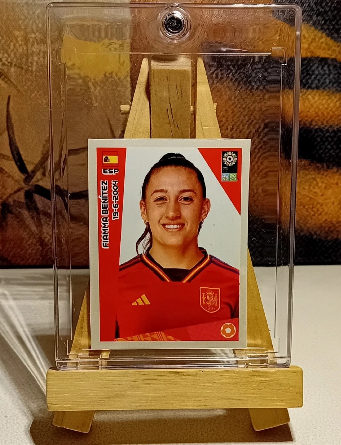 ★FIAMMA BENÍTEZ 2023 WOMEN'S WORLD CUP ESPAÑA VALENCIA UPDATE PANINI.