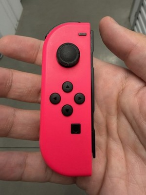 Genuine OEM Nintendo Switch Left Joy Con Controller Neon Pink HAC-015 READ DESC!