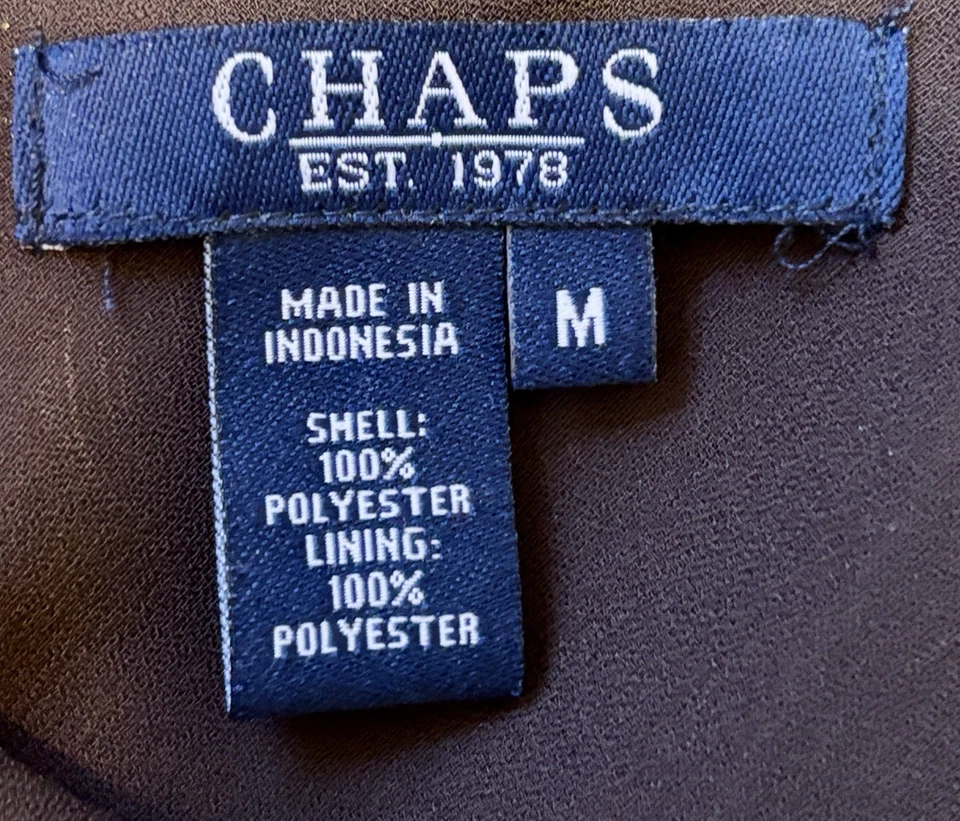 CHAPS Ralph Lauren Autumn Color Paisley Skirt -Medium - image 3 of 4