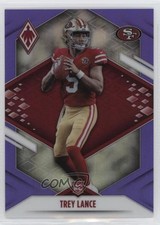 2021 Panini Phoenix Rookie Purple 76/125 Trey Lance #103 ki6