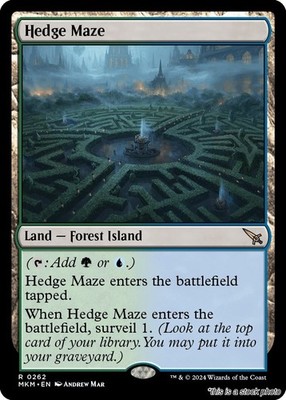 MTG Hedge Maze [MKM - 262] NM