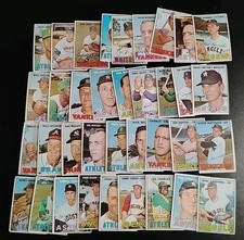 1967 Topps Baseball Card Lot - 36 Different - W/ Barry Moore and Fred Newman