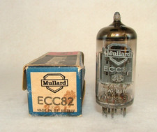 ECC82 12AU7 MULLARD Gf2 Vintage Valve Tube - Fully Tested On AVO   #13/2