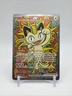 Pokémon TCG Meowth EX 121/88 SIR Special Illustration Rare Perfect Order