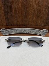 Chrome Hearts Pills III Sunglasses Black/Silv...