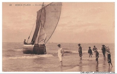 CAR-AGXP7-0299-62 - BERCK-PLAGE - Warten auf die Flut