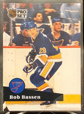 1991-92 Pro Set Bob Bassen #221 St. Louis Blues