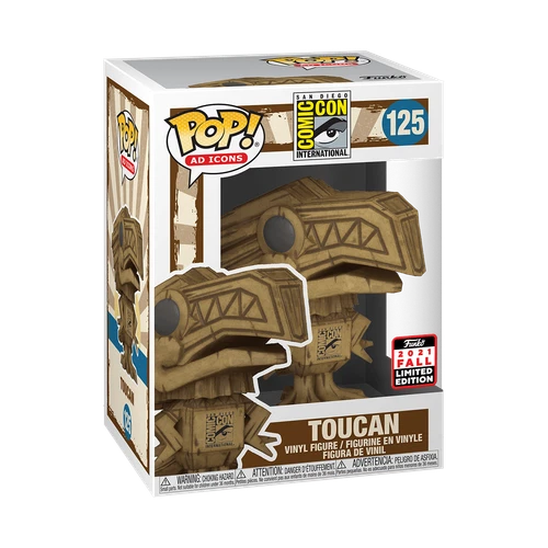 Funko POP! Ad Icons SDCC Toucan 2021 Fall Convention #125 Funko Exclusive