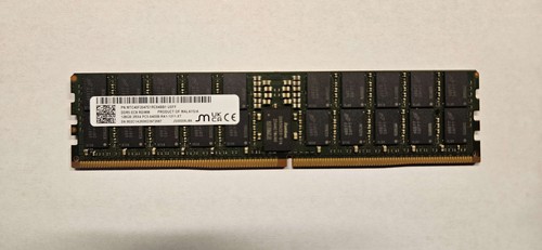 Micron 128GB 2Rx4 PC5-6400B-R DDR5 ECC RDIMM RAM MTC40F2047S1RC64BB1 DEF 2018963