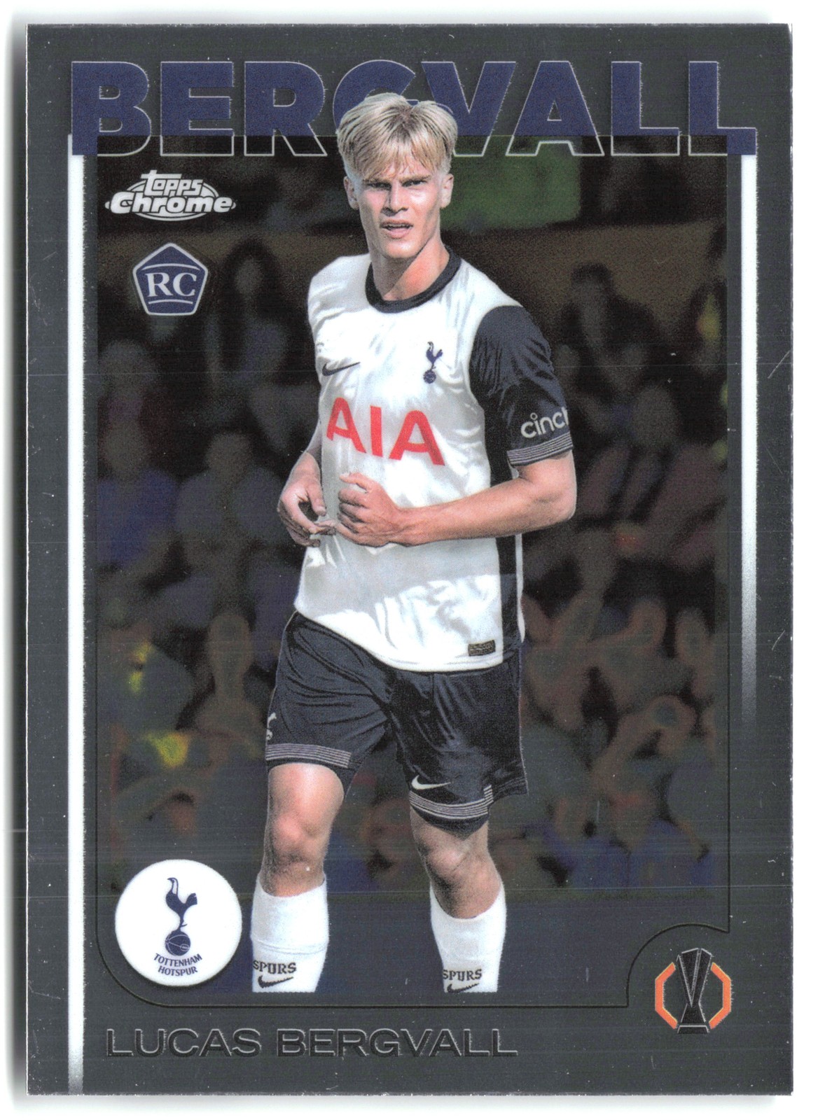 2024-25 Topps Chrome UEFA Club Competitions #112 Lucas Bergvall