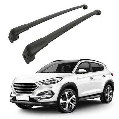 Dachträger Querstangen für Hyundai Tucson 2015-2020, OEM Stil Schwarz 2Tlg
