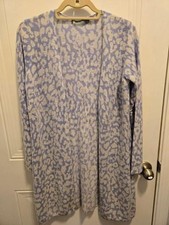Women's Cashmere 3/4 Sleeve Light Weight Long Sweater - Size M