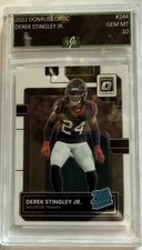 2022 Panini Donruss Optic - Rated Rookie Derek Stingley Jr. #244 (RC)