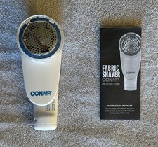 Conair Fabric Shaver and Lint Remover, Battery Operated Portable Fabric Shaver