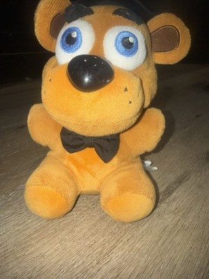 Funko Five Nights at Freddys Fazbear Stuffed Plush Brown Bear Black Hat 6'' 2016