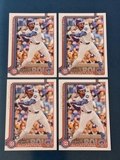 (4) Kevin Alcantara 2025 Topps Rookie Card #578 RC Chicago Cubs. rookie card picture