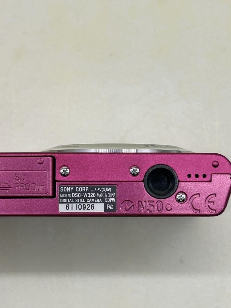 SONY Cyber-shot DSC-W320 ピンク　#180 Sony Cyber-Shot Dsc-W320 Pink 180 | eBay