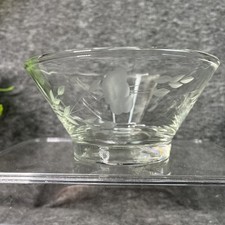 Princess House, Mayonnaise Bowl Heritage Pattern 5” Vintage