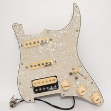 For Strat Guitar Prewired Loaded Pickguard Wilkinson Alnico 5 Humbucker Pickups