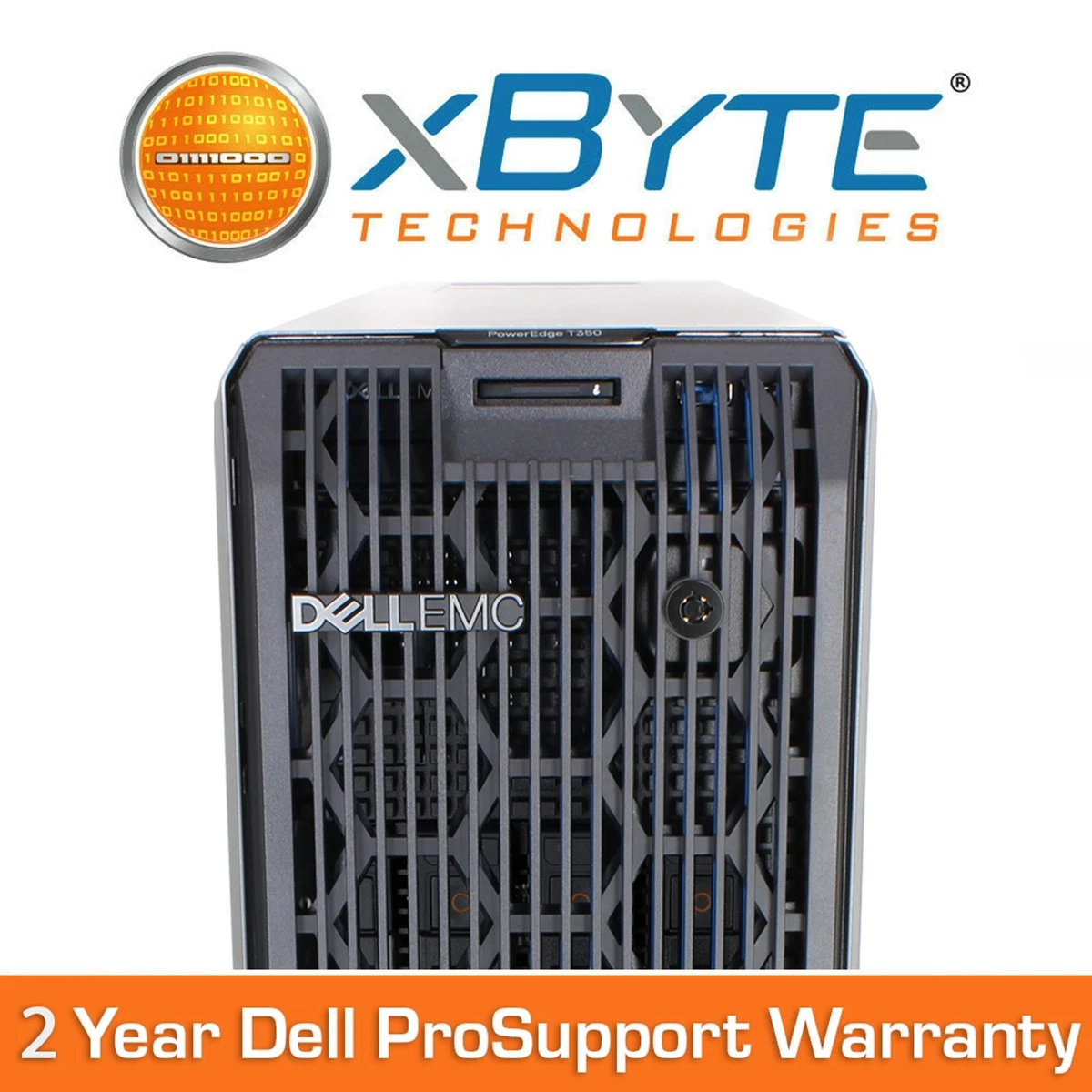 Dell PowerEdge T350 Server Tower 1x E-2336 6C 32GB 4x 480GB SSD