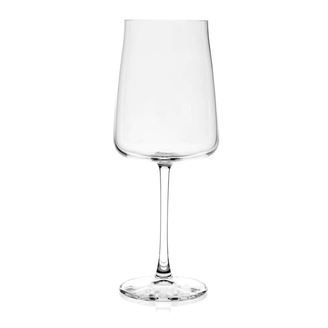 Set of 6 Essential Wine Glasses 43 cl Eco Crystal RCR Italiana