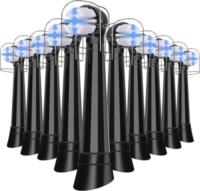Pack of 10 IO Replacement Toothbrush Heads Compatible with Oral B iO 2/3/4/5/6/7