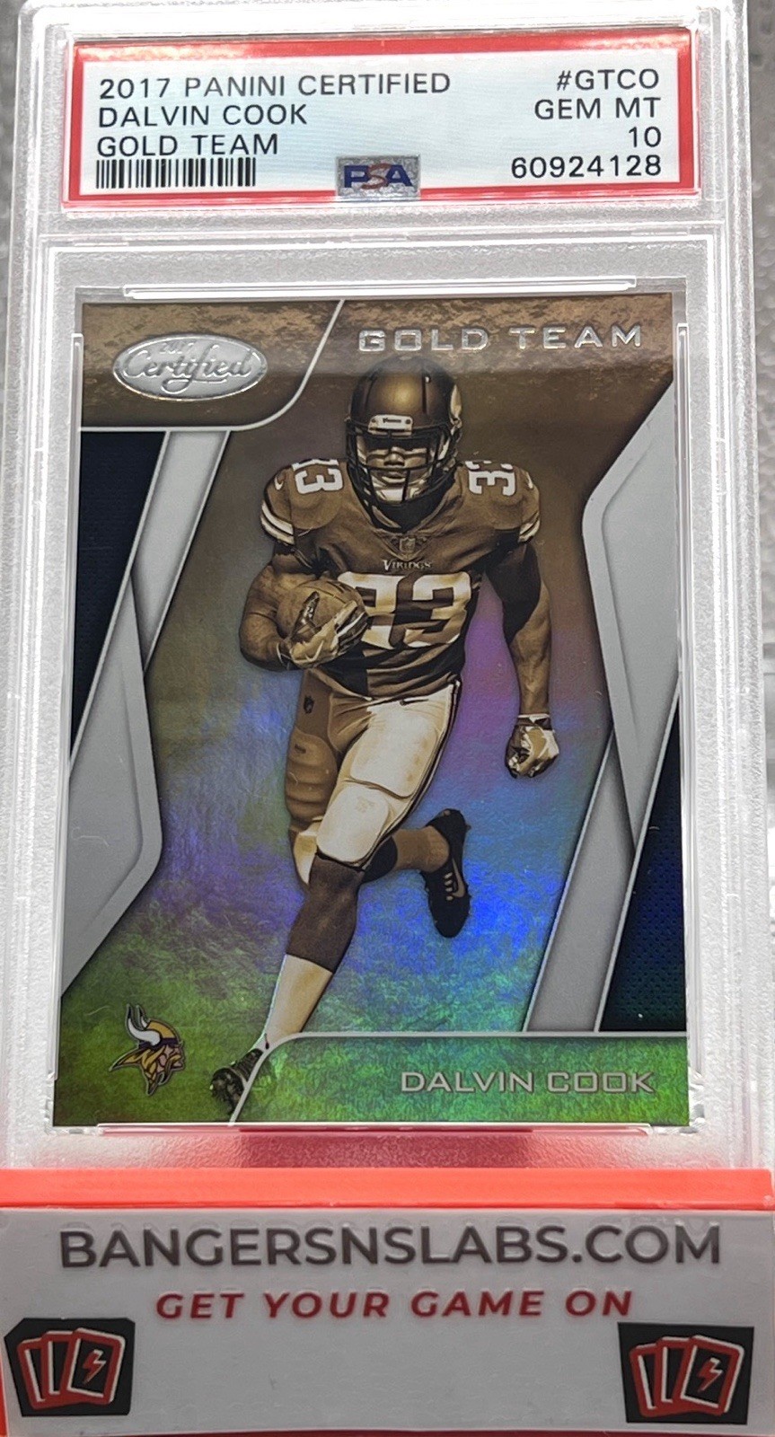 Dalvin Cook Panini Certified Gold Team #GTCO Base