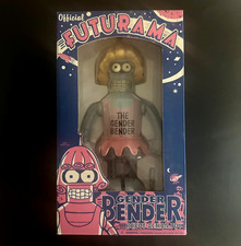 Futurama Bender Rocket USA Tin Toy Rocket, 2005 Metal Figure