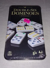 CARDINAL CLASSICS DOUBLE- SIX DOMINOES SET OF 28 SEALED NEW