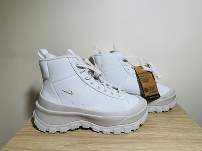 Nike Blazer Roam Mid platform athletic boots white gray FQ9065-100 NWOB size 10