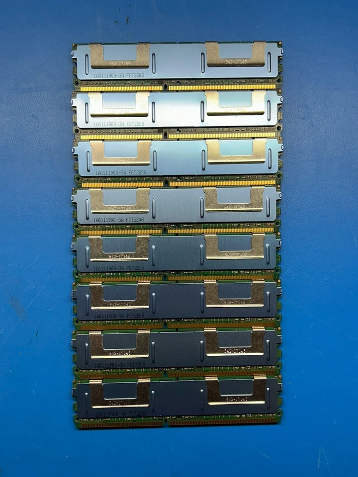 Micron 64GB PC2-5300F-555-12-ZZ 667 MHz DDR2 5300 - Image 3 of 3