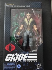 GI JOE CLASSIFIED 159 COBRA RICHARD CRYSTAL BALL KING WALMART EXCLUSIVE NEW