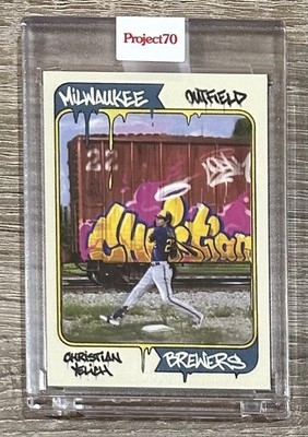2021-22 Topps Project70 #17 Christian Yelich by CES - SEALED