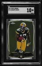 2014 Topps Chrome Davante Adams (Facing Forward) #114 SGC 10 GEM 1sc3