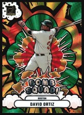 2025 Donruss Bomb Squad DAVID ORTIZ Green Laser #9