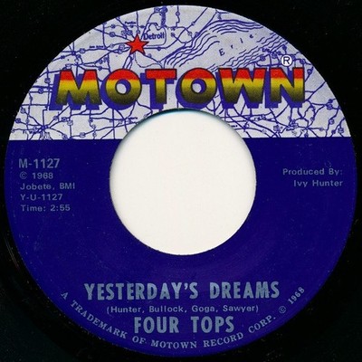 Four Tops - Yesterday's Dreams / For Once In My Life, 7'', (Vinyl)