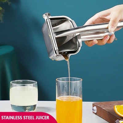 304 Edelstahl Manuelle Entsafter Hand Saftpresse Squeeze Lemon Juicer Extractor/