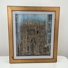 Albino Reggiori - Duomo Cattedrale, firmato opera originale