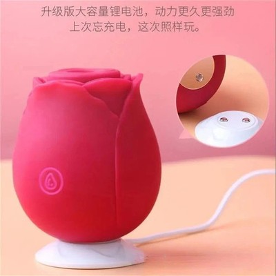 10 speed Rose Female Anniversary Female Birthday Gift Massage Tongue Licking